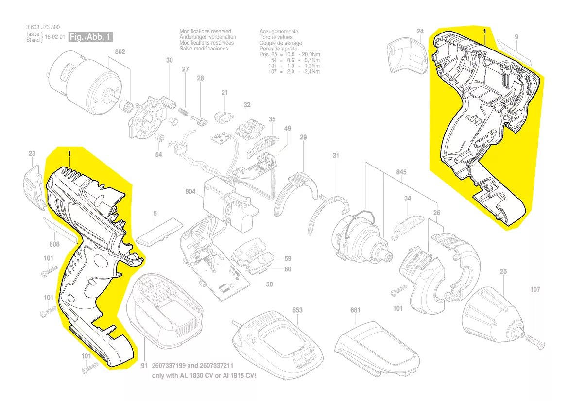 Coquille réf. 2 609 004 254 BOSCH